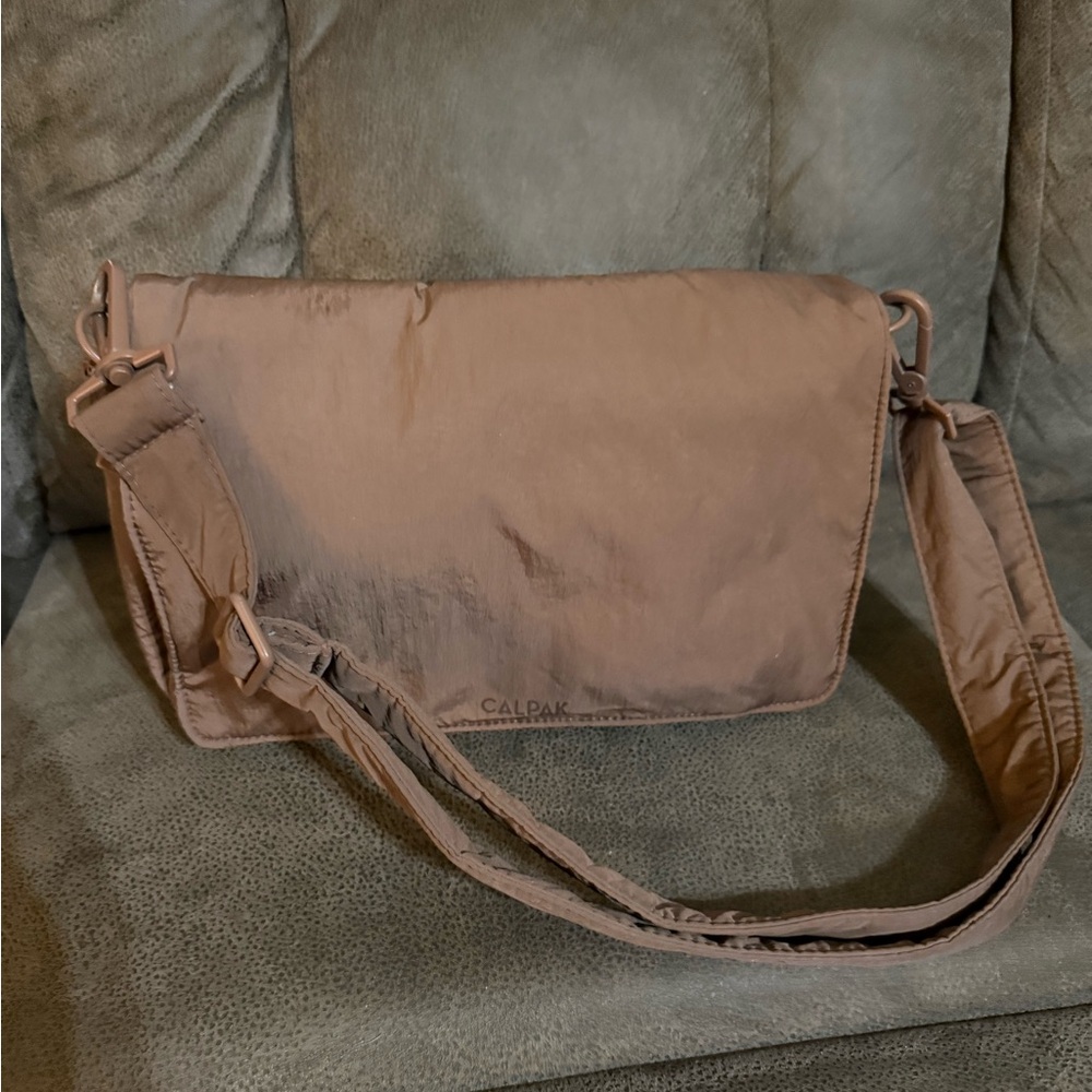 Calpak Convertible Stroller Caddy Crossbody in Hazelnut